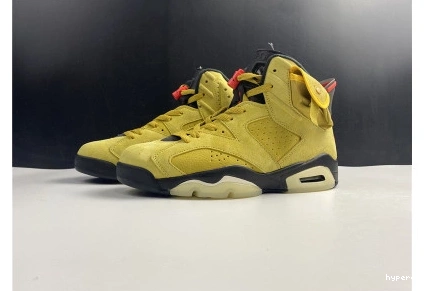 Hyperoad Travis 6 Air - “Yellow” Jordan x Scott 0822